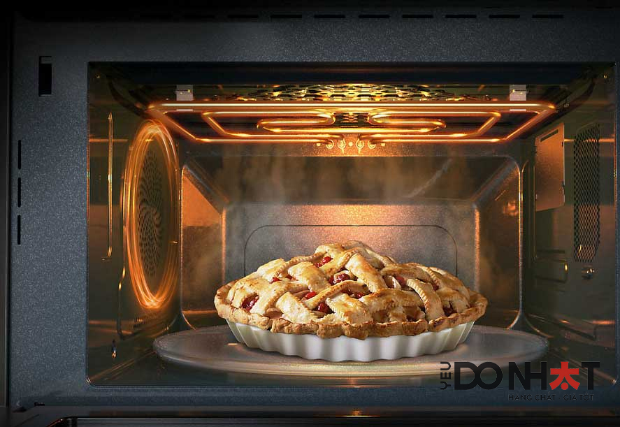 Nướng bánh bằng lò vi sóng Nhật