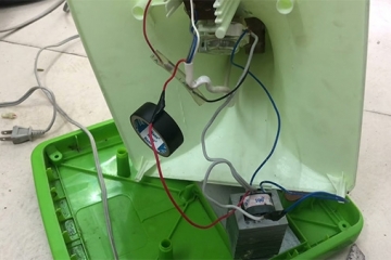 Cách đổi nguồn quạt Nhật cổ thành quạt điện Nhật 220V – Gọn, bền, an toàn