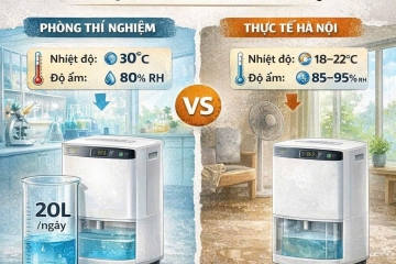 Hiểu đúng con số trước khi quyết định mua Máy hút ẩm?