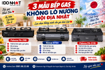 TOP Các Mẫu Bếp Gas Nhật Không Lò Nướng Bán Chạy Tại Việt Nam 2025